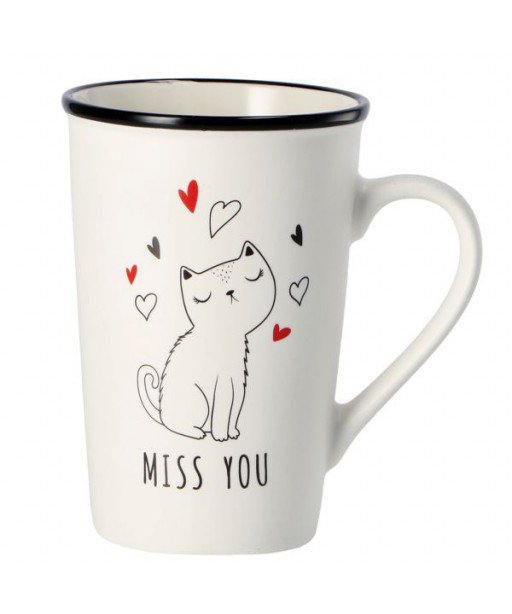 TAZZA MUG PORCELLANA CATS                cc 420 AD